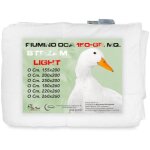 Duvet d'oie stream estivo l�ger 150 gr. 80% plume oca 20% couette oca blanc cm. 155x200