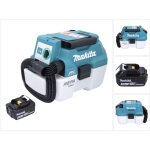 Makita - dvc 750 lf1 aspirateur sans fil lxt 18 v 67 mbar 7, 5 l brushless + 1x batterie 3, 0 ah - sans ...
