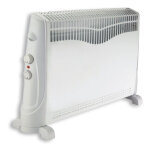 Dx drexon 743200 - convecteur mobile - 2000w - 20 x 75 x 47, 5 cm - thermostat m�canique - avec anti ...