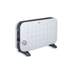 Dx drexon - amac - convecteur mobile - 2000w - l. 68 x h. 69 x p. 13 cm - programmateur sur 24h - blanc ...