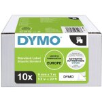 Dymo - ruban d'�tiquetage jeu de 10 pack bundle d1 2093096 couleur de ruban: blanc couleur de police:noir ...