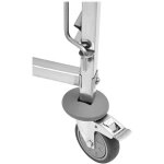 Dynasteel - echelle p�tissi�re inox 16 niveaux entr�e 600 - 600 x 400 mm