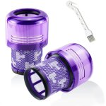 Dyson v11 absolute extra pro, 2 pack filtres pour v11 torque drive animal, v15 detect sans fil aspirateur ...