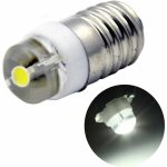 E10 ampoule led cc 3v 0. 5w 6000k blanc 200lm ampoule led pour lampe torche lampe torche, terre n�gative ...