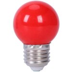 E27 3w 6 smd led lampe une �conomie d'�nergie globe ampoule ac 110 - 240v, rouge