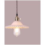 E27 industrielle vintage verre suspensions luminaire retro plafonnier luminaire verre retro suspensions ...