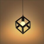 E27 lampe suspensions plafonnier abat - jour lustre avec douille applique d'eclairage noir