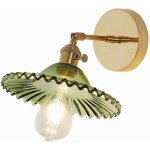 E27 moderne cuivre applique murale industrielle verre murale luminaires lampe plafonnier , moderne en ...