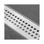 Easy drain - multi caillebotis simple carre 7 70cm acier inoxydable Easy drain - multi caillebotis simple carre 7 70cm acier inoxydable