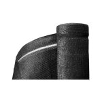 Easycloture - brise vue 220 g / m occultation leve h1m50 x l 10m noir
