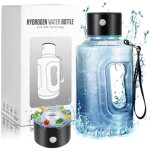 Eau hydrog�n�e machine, 1500 ml gourde hydrogene usb bouteille � eau hydrog�n�e ioniseur portable cadeau ...