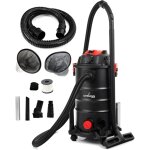 Eau / poussire avec rservoir de 30l, 1600w, aspirateur industriel avec prise lectrique et secoueur ...