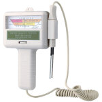 Qualit� eau testeur, portable num�rique moniteur, ph eau testeur analyse chlore piscine kit test (blanc) ...