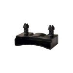 Lot de 1 embout noir pour lattes 48 x 8 mm Lot de 1 embout noir pour lattes 48 x 8 mm