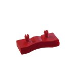 Lot de 1 embout rouge pour lattes de 68 x 8 mm