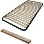 Ebac literie - sommier dmontable 90x190 22 lattes - 22 lattes bois - fabrication franaise