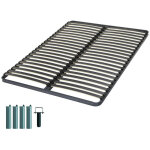 Ebac literie - sommier à lattes + pieds 140x190 c221 - 40 lattes bois - fabrication française Ebac literie - sommier à lattes + pieds 140x190 c221 - 40 lattes bois - fabrication française