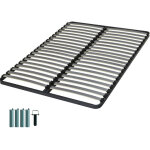 Ebac literie - sommier à lattes + pieds 140x190 epsilon - 40 lattes bois - fabrication française Ebac literie - sommier à lattes + pieds 140x190 epsilon - 40 lattes bois - fabrication française