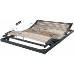 Ebac - sommier electrique 140 x 190 s50 electrique 140x190 mono gris