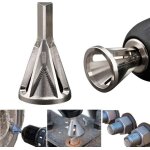 [jamais utilis�] �bavurage externe chanfrein pour perceuse en acier inoxydable pour �liminer les dommages ...