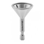 �bavureur � chanfrein en graphite 4 - 20 mm hex pour vis, tiges et tubes