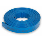 Tuyau d?arrosage plat 1  20m pvc bleu pour pompe 25mm flexible irrigation ? eberth