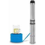 Eberth - pompe de puits profond 4' pompe  eau immerge pour puits, lectrique 370w, pompe submersible ...