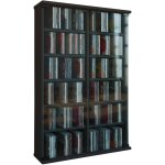 Ebuy24 - etag�re cd / dvd m�dia roma h. 92 x l. 60 x p. 18 cm noir