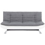 Ebuy24 - fanny canapé - lit en design gris clair et blanc. Ebuy24 - fanny canapé - lit en design gris clair et blanc.