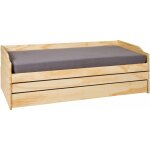 Ebuy24 - lotved lit 90x200 cm, 3 places, naturel. Ebuy24 - lotved lit 90x200 cm, 3 places, naturel.