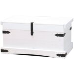 Ebuy24 - new mexico coffre, largeur 92 cm, hauteur 45 cm, blanc / cir�.