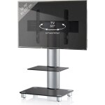 Ebuy24 - pied de page de la tlvision tosal h. 100 x l. 60 x p. x 44 cm verre noir