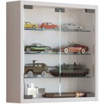 Ebuy24 - vitrine murale mandosa h. 40 x l. 40 x p. 10 cm blanc