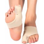 �carteur d'orteil hallux valgus transparent [4x] , taille universelle, silicone am�lior� - -