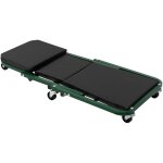 Ecd germany 2 - en - 1 si�ge d?atelier et chariot mecanicien � roulettes, en acier pliable 360�, vert, ...