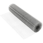 Ecd germany grillage pour cl�tures 12x12 mm 1mx10 m epaisseur 0, 7 mm maille galvanis� �lectrosoud� pour ...