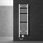 Ecd germany radiateur sèche - serviettes électrique avec résistance 900w - 400 x 1500 mm - blanc - droit ... Ecd germany radiateur sèche - serviettes électrique avec résistance 900w - 400 x 1500 mm - blanc - droit ...