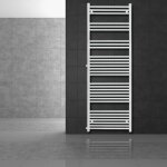 Ecd germany - radiateur sche - serviettes sahara - 600 x 1800 mm - blanc - connexion latral 900 mm ...