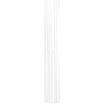 Ecd germany radiateur s�che - serviettes stella vertical - 260 x 1800 mm - blanc - design panneau plat ...
