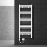 Luxebath - ecd germany sche - serviettes droit 600 x 1500 mm blanc lectrique 1200w