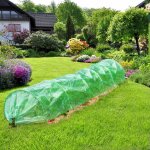 Ecd germany serre de jardin 300x55x35 cm 3 m film de grille pe, 135 g / m² 6 fils d'acier, Ø 2 mm transparent ... Ecd germany serre de jardin 300x55x35 cm 3 m film de grille pe, 135 g / m² 6 fils d'acier, Ø 2 mm transparent ...