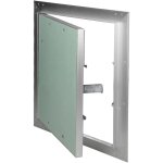 Ecd germany ? trappe de visite 250 x 300 mm ? aluminium et plaque de pl�tre impr�gn�e ? pour locaux humides ...