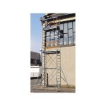 Matis�re - echafaudage acier 1 plateau - hauteur de travail max. 5, 34m - longueur 1, 60m - largeur 0, ...