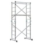 �chafaudage aluminium multi - positions 3 en 1 comby