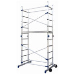 Echafaudage modulable roulant aluminium 3. 80m - modalu