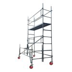 Echafaudages st�phanois - echafaudage taille haie 5m roue pleine