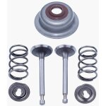 �chappement d'admission ressort de soupape joint de tige trousse pour honda gx160 gx200 168f 5. 5hp 6. ...