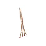 Echelle direct - echelle bois coulissante 2x11 barreaux - hauteur � atteindre 4. 46m - bcc2 - 300