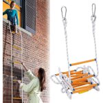 �chelle en corde ignifuge de 6 m - �chelle de secours pour balcon - �chelle de secours - �chelle de s�curit� ...
