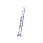 Echelle  coulisse 2 plans  main 1. 79 / 2. 97m tubesca